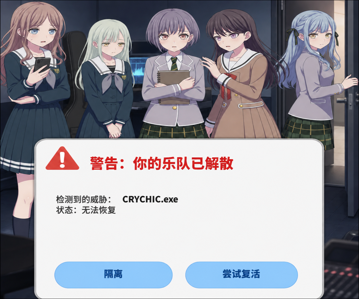 CRYCHIC.exe 虚构广告